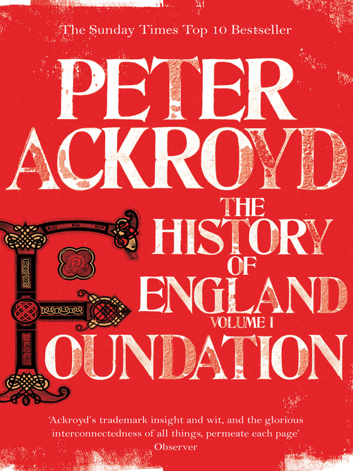 Cover image for The History of England, Volume I